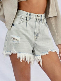 High Rise Boyfriend Shorts