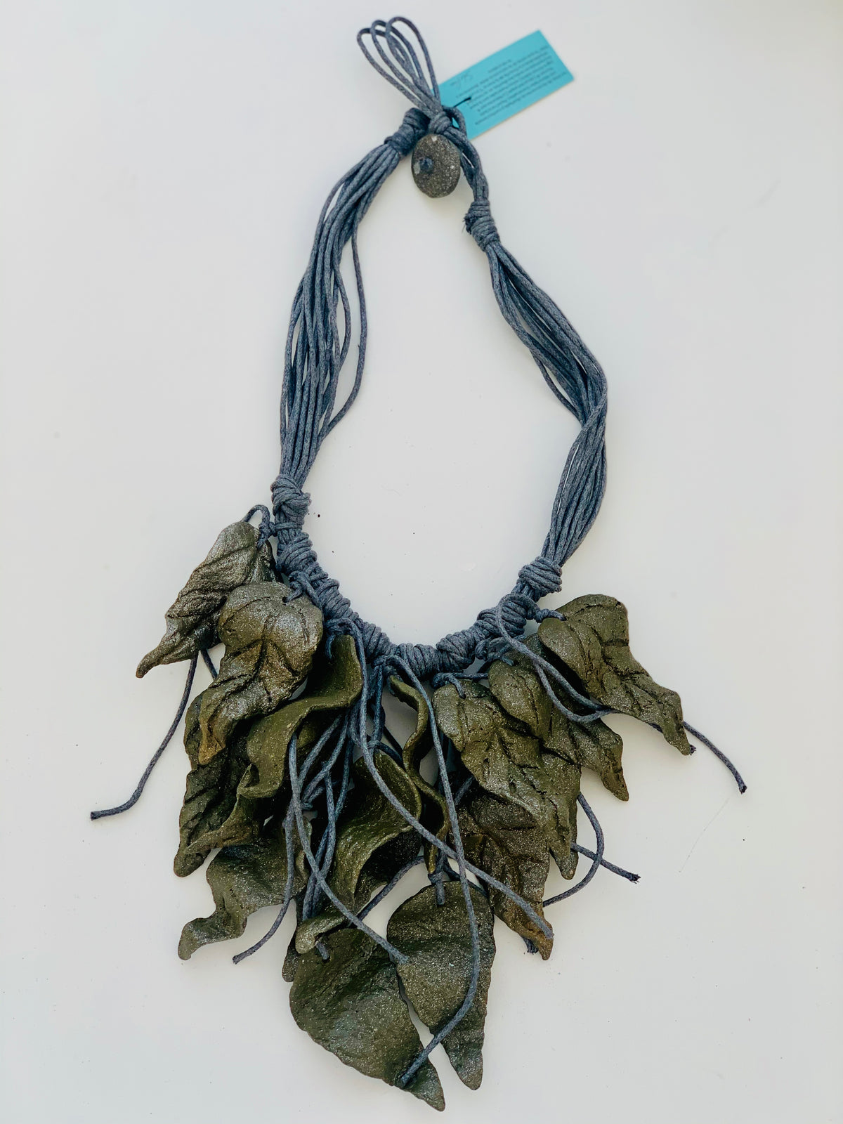 Unique Recycled Paper Necklace