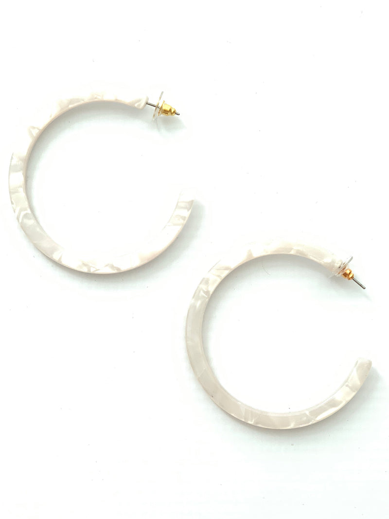 Acrylic Tortoise Hoops