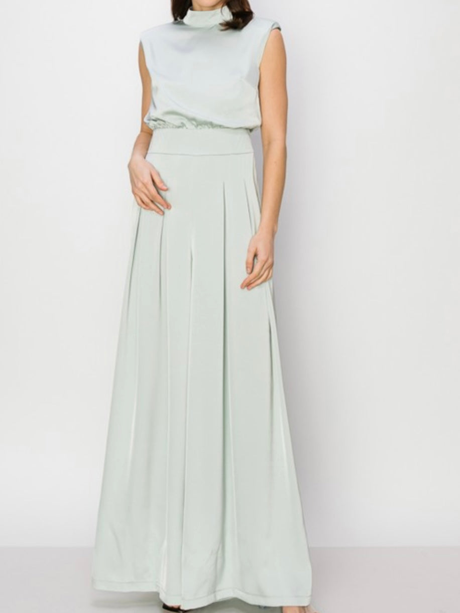 Delicate Sage Jumpsuit