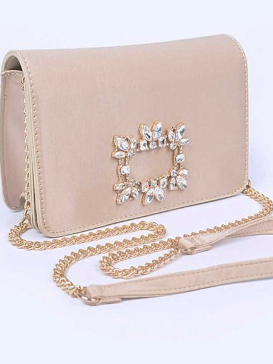 Embellished Buckle Night Bag