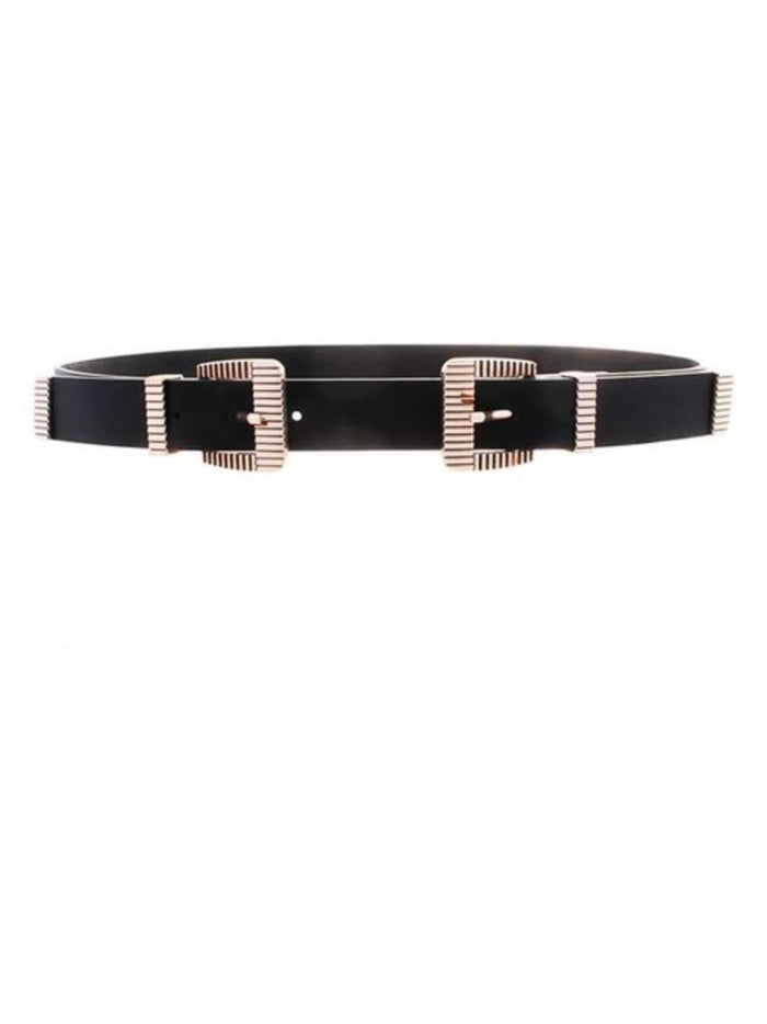 Double Edged Buckle Belt