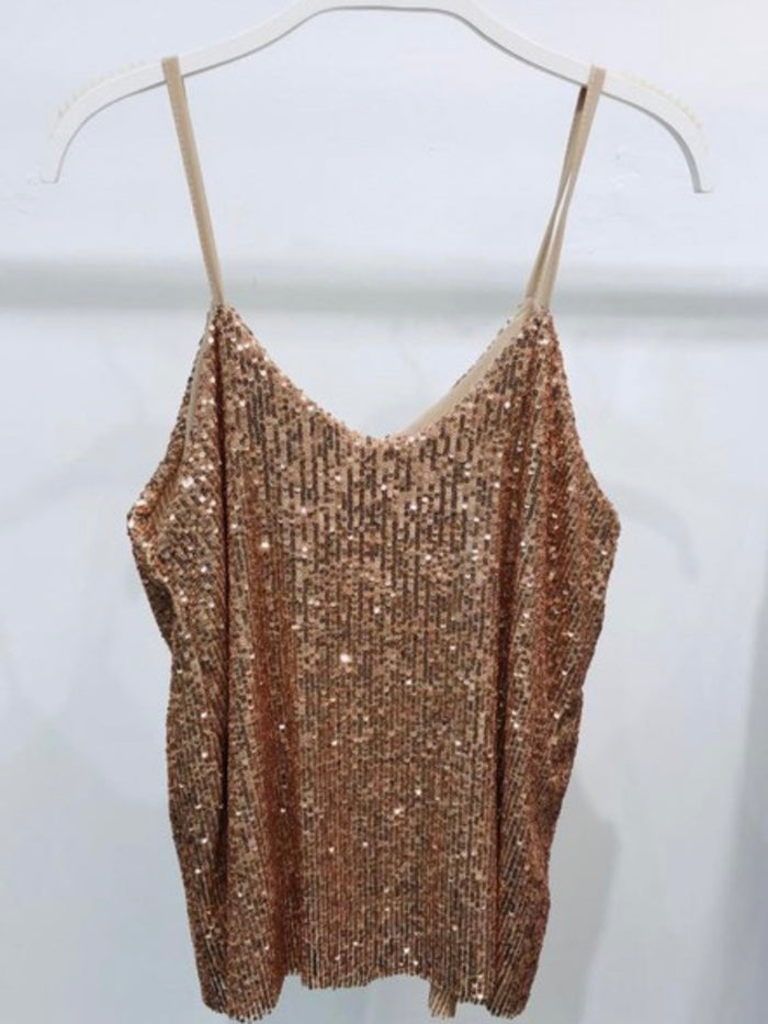 Sequins Tank Top