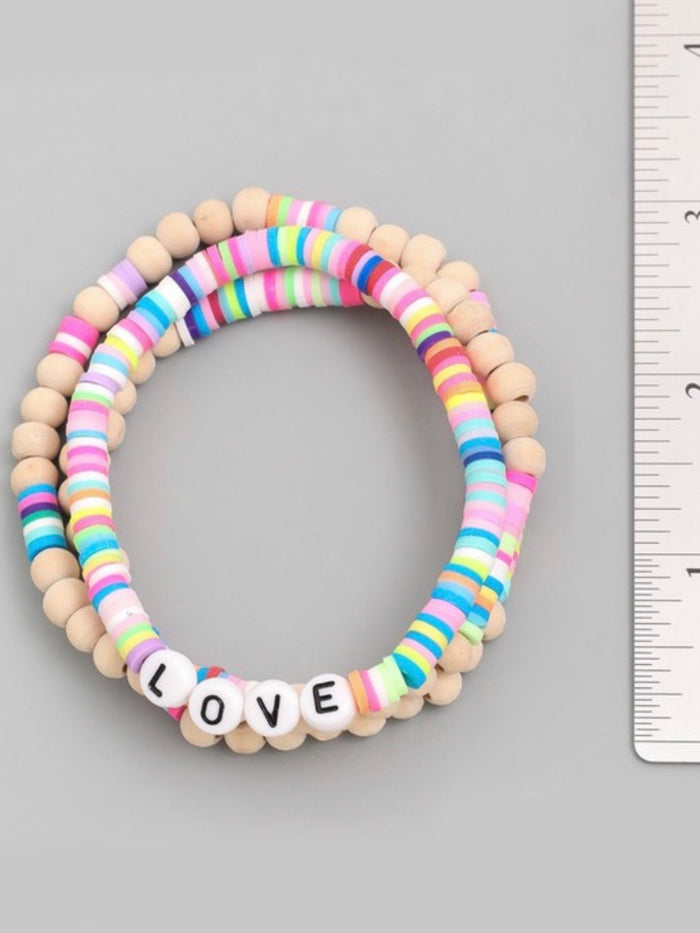 Colorful Wood Bracelets