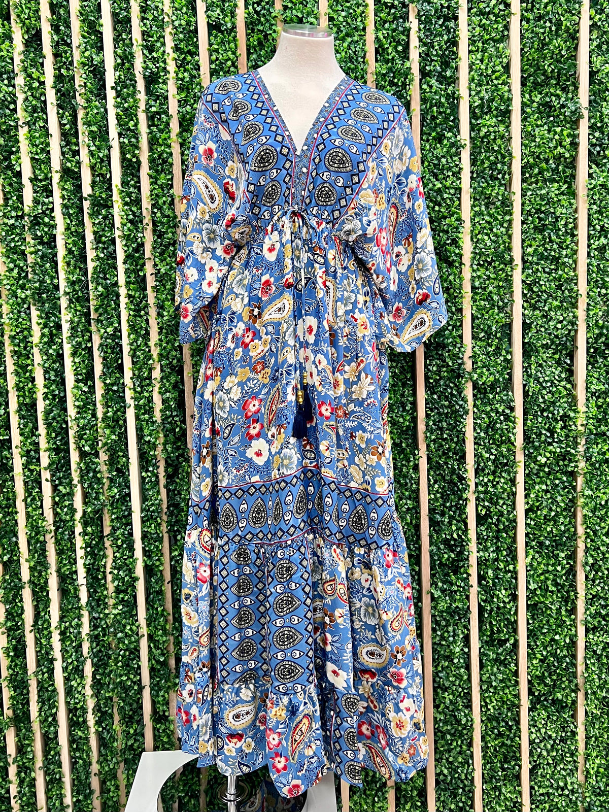 Boho Covered Kimono Dress