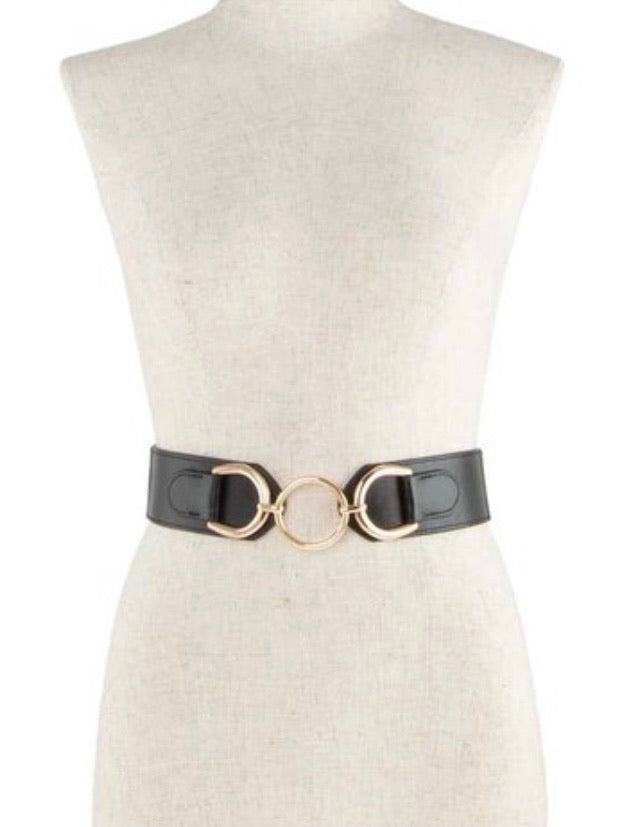 Ring Buckle Elastic Belt