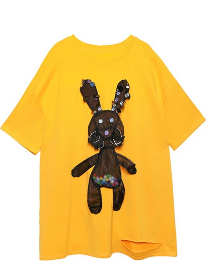 Bunny Oversized TShirt Dress