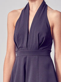 Elegant Halter Romper
