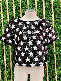 Sequin Star Top