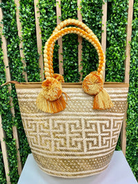 Iraca Weaved Hobo Bag