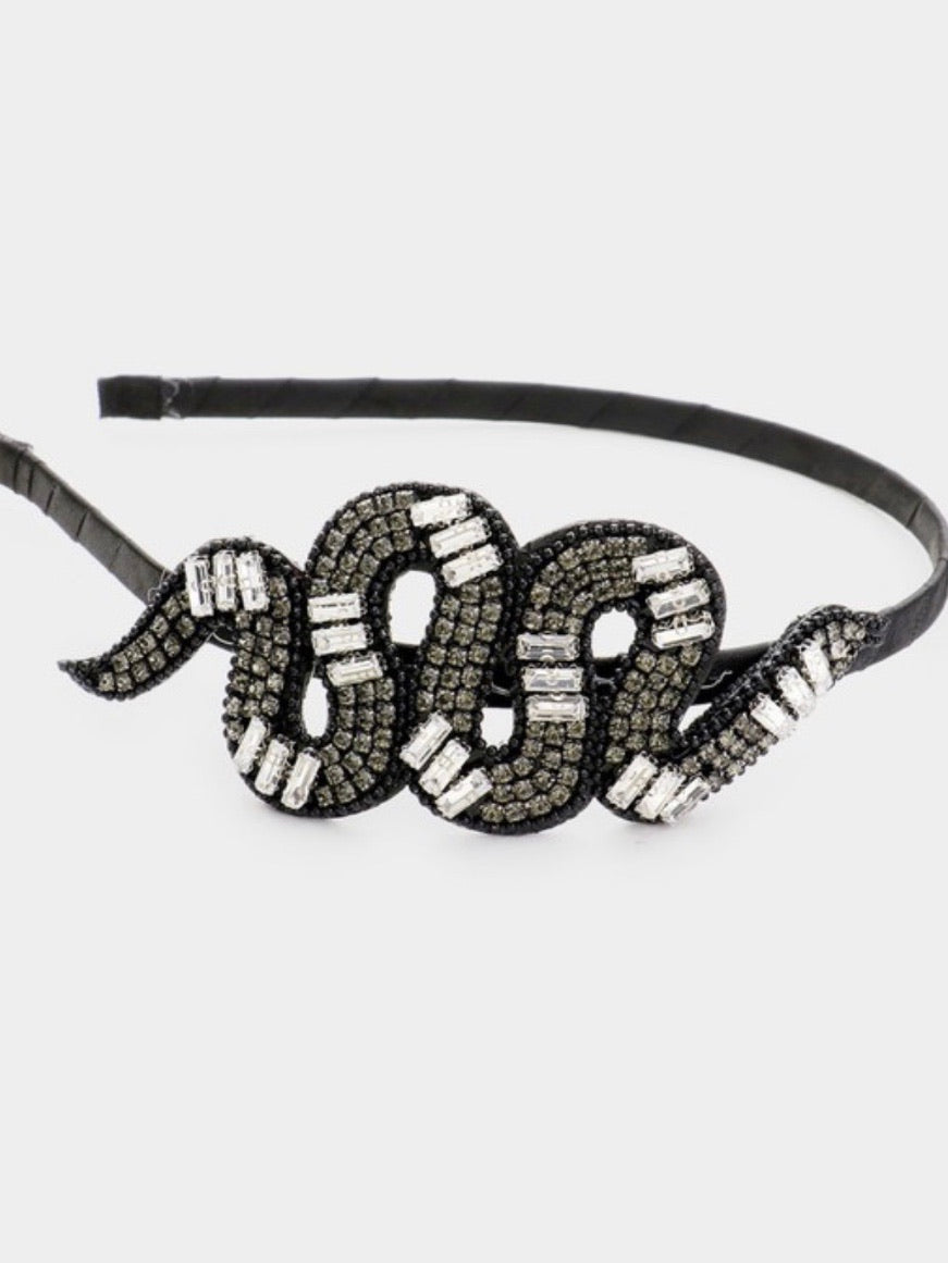 Crystal Snake Hairband