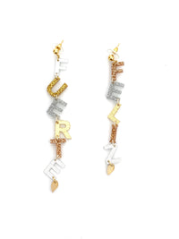 Fuerte Feliz Acrylic Earrings