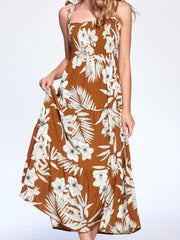 Byron Tropical Midi Dress