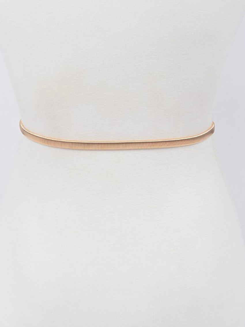 Gold Leaf Elastic Belt