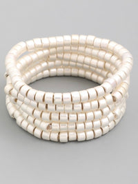 Metallic Bead Bracelet