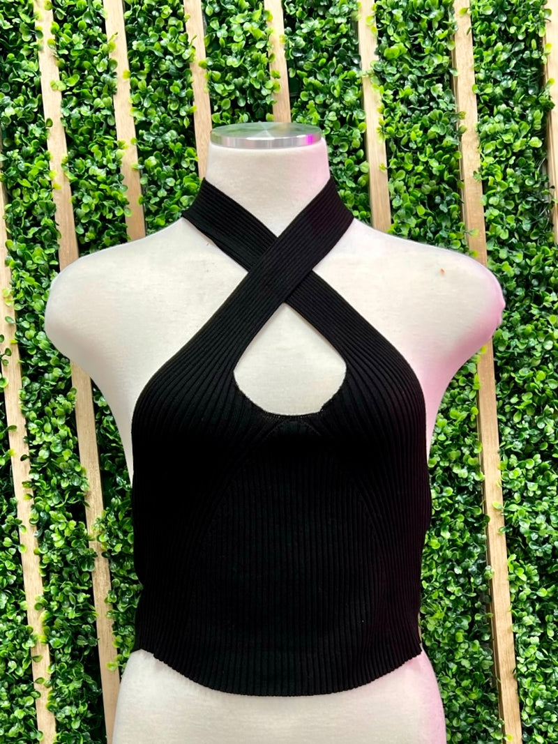 Crossed Neck Cami Top