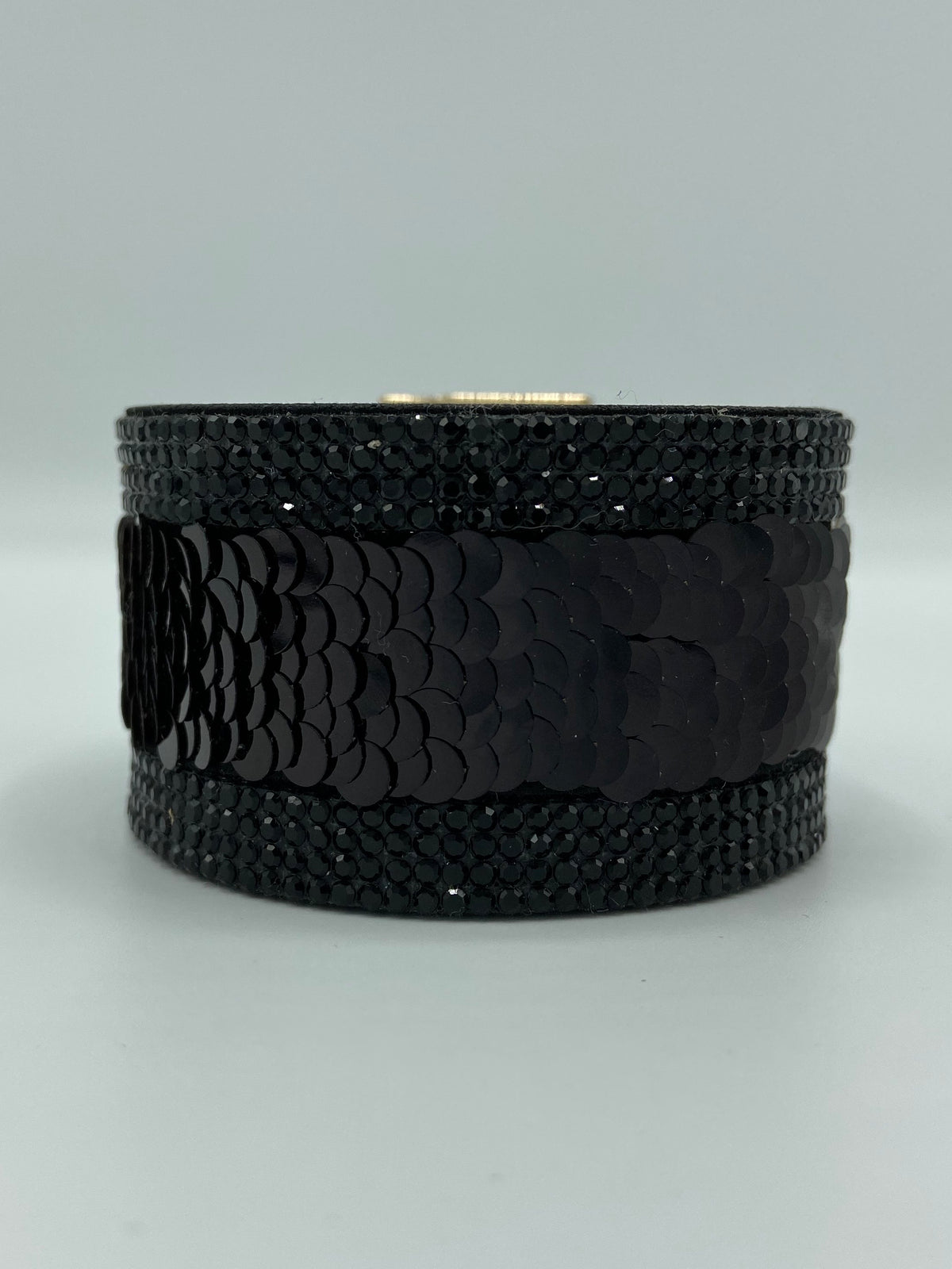 Black Sequin Cuff