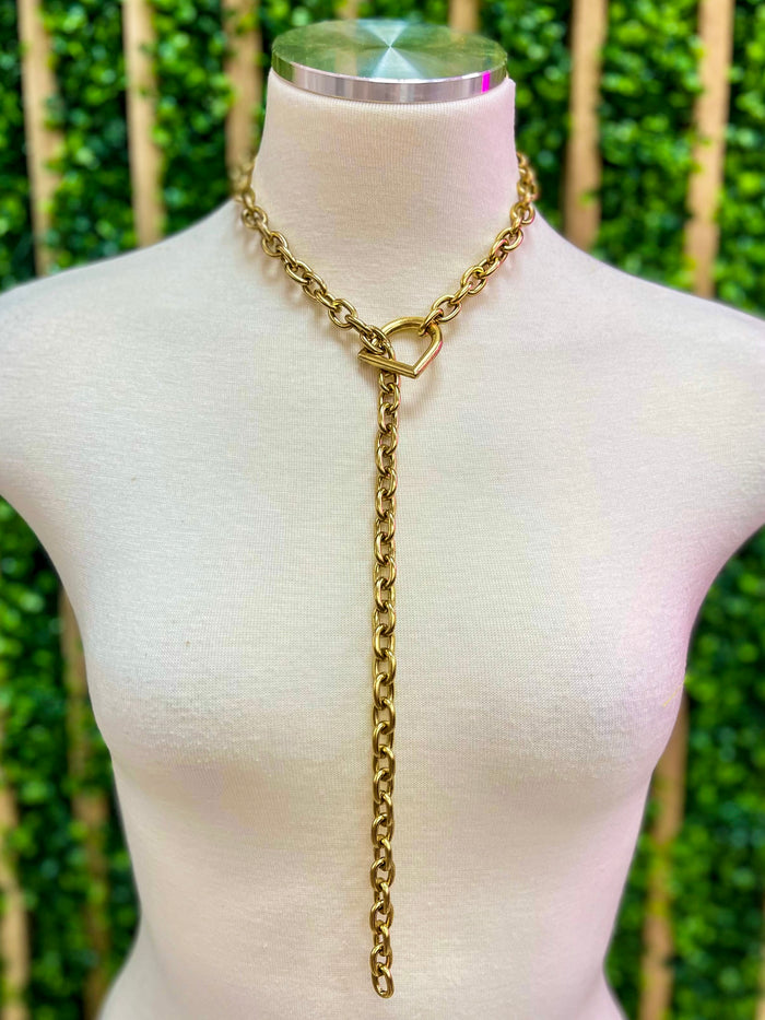 D Toggle Necklace