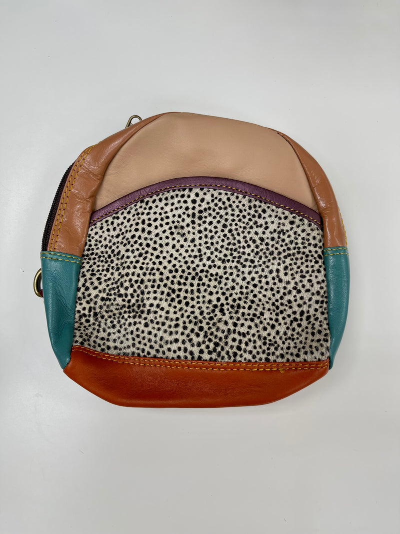 Poppy Leather Mini Convertible Back Pack