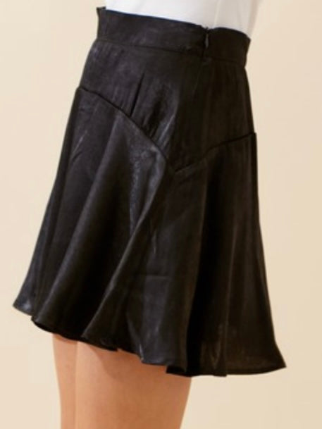 Satin Skort