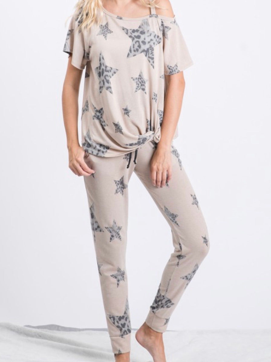 Camo Star Loungewear Set