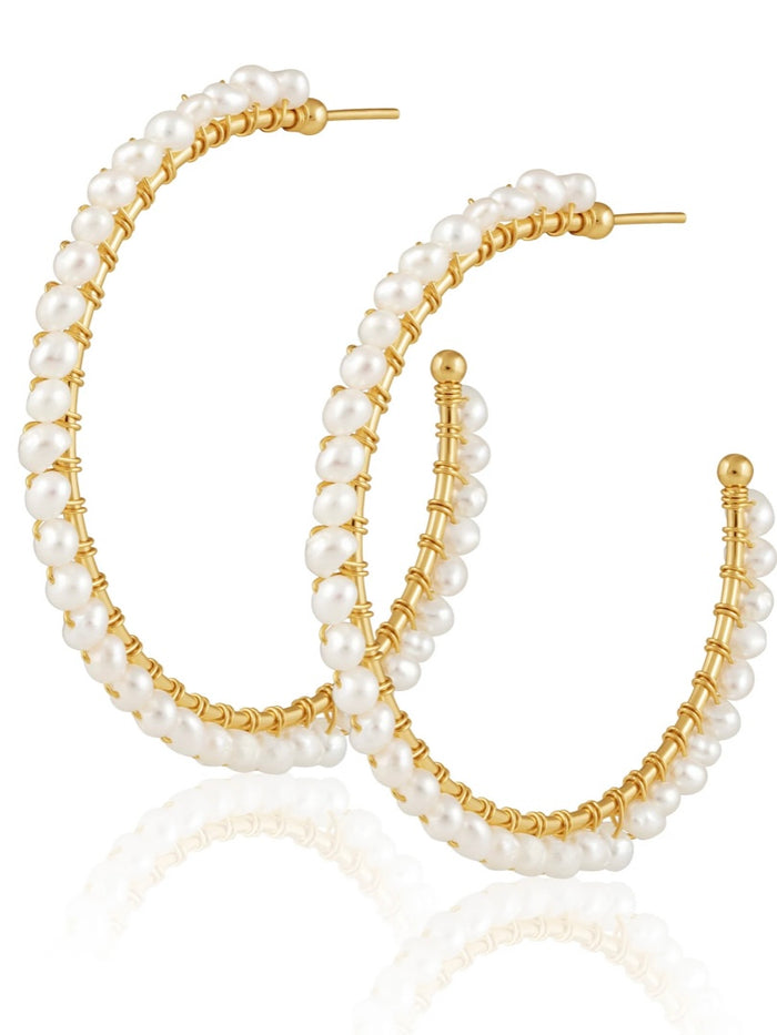 Marilyn Pearl Hoops