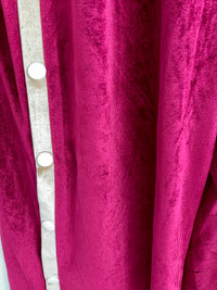 Velvet Burgundy Track Jumpsuit