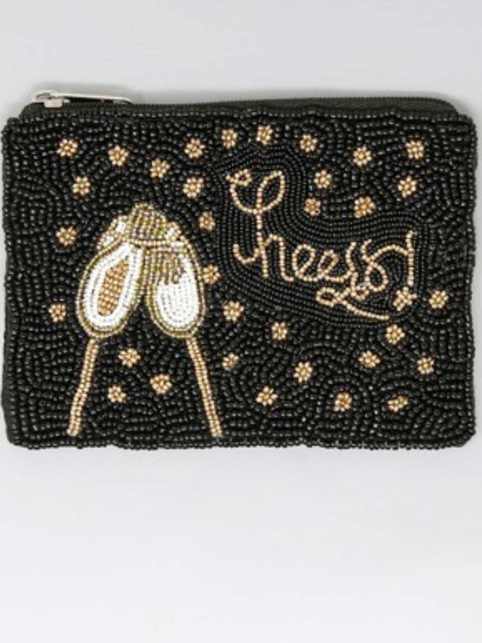 Beautiful Beaded Coin/Card Bag