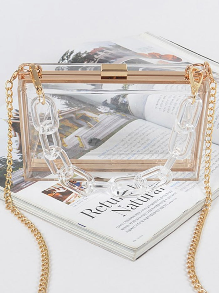 Clear Link Handle Bag