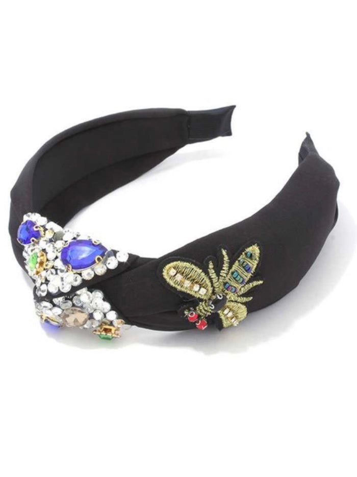 Rhinestone Insect Headband