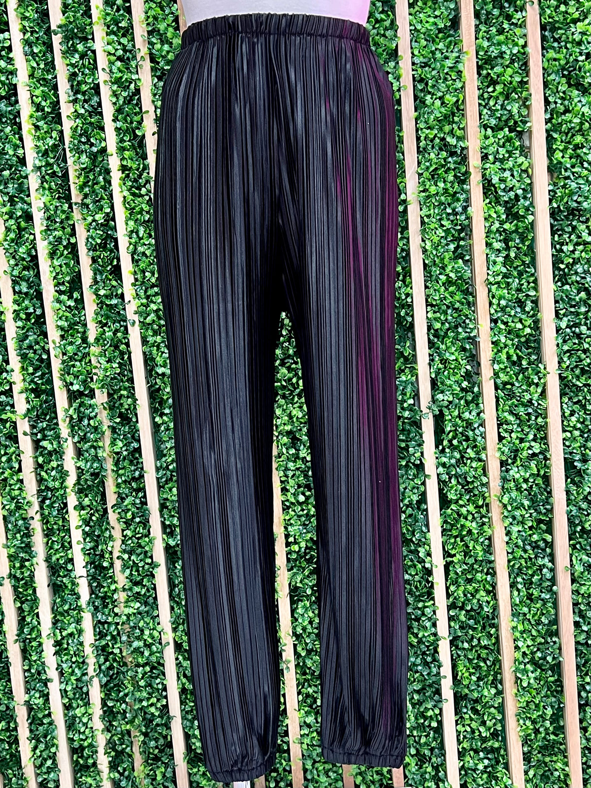 Elegant Pleated Joggers