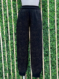 Silver Studded Jogger