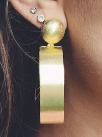 Elizzie Hoop on Sphere Earring