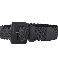 Thick Braided Leather Belt