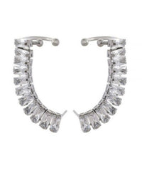 Zirconia Ear Cuff Earring