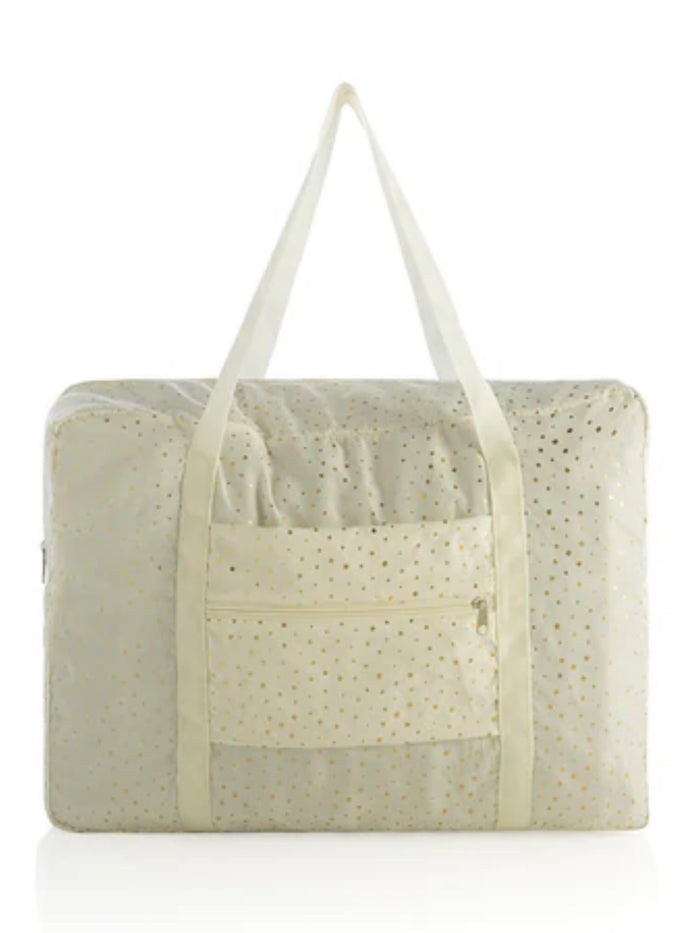 Gold Dots Foldable Bag