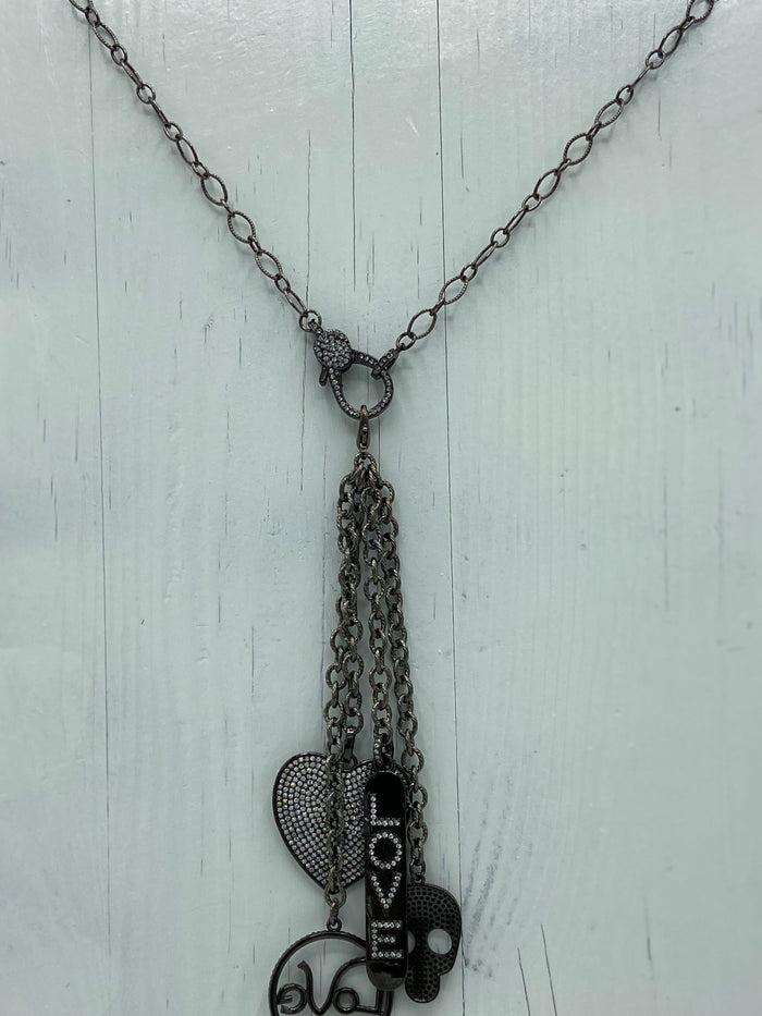 Long Charm Necklace
