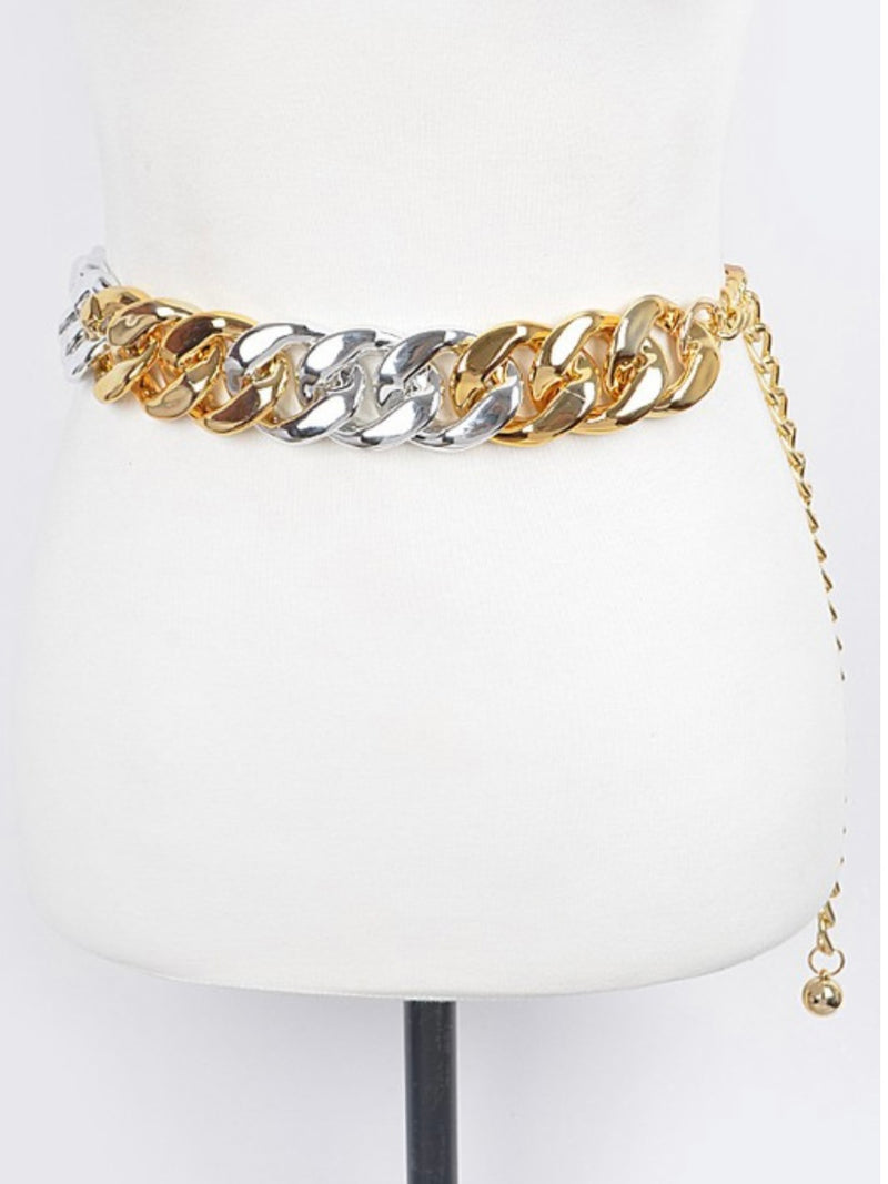 Large Links Chain Belt