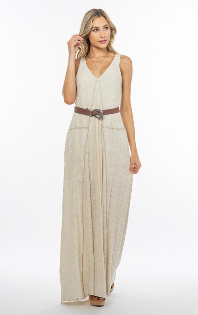 Oatmeal Racerback Maxi