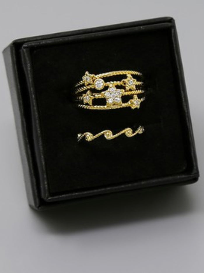 Star Ring Set