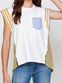 COlor Block Striped Shirt
