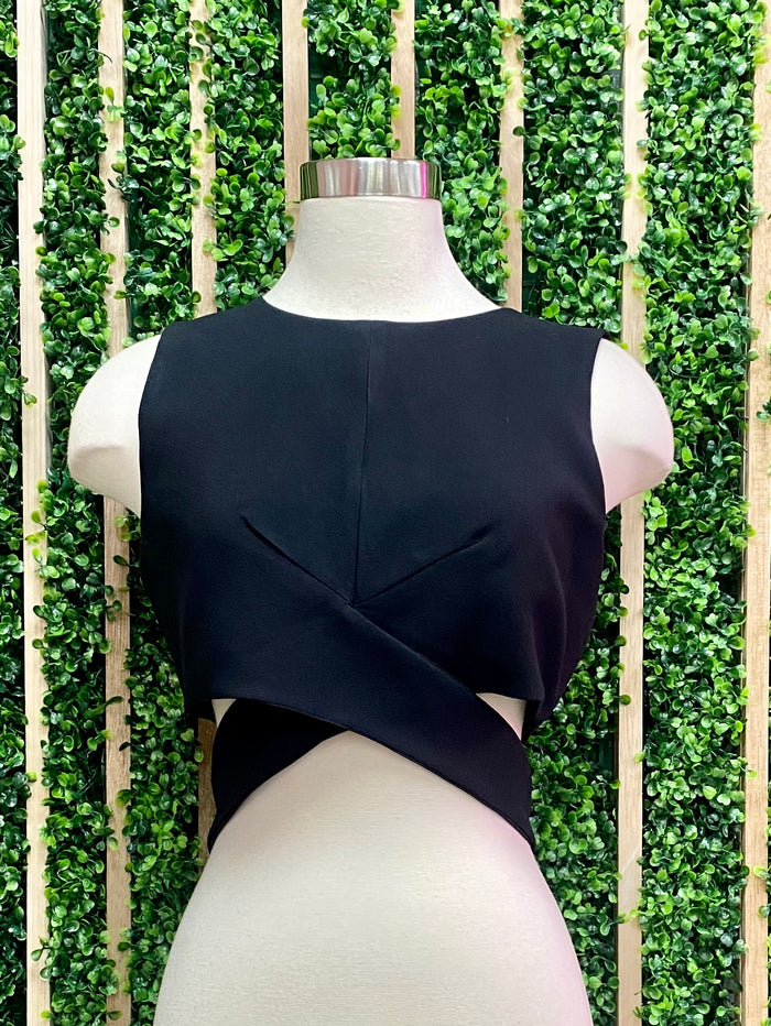 Delicate Criss Cross Detail Top