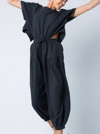 Open Back Jogger Jumpsuit