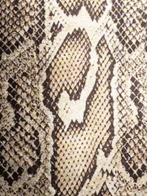 Gold Snake Neoprene Crossbody