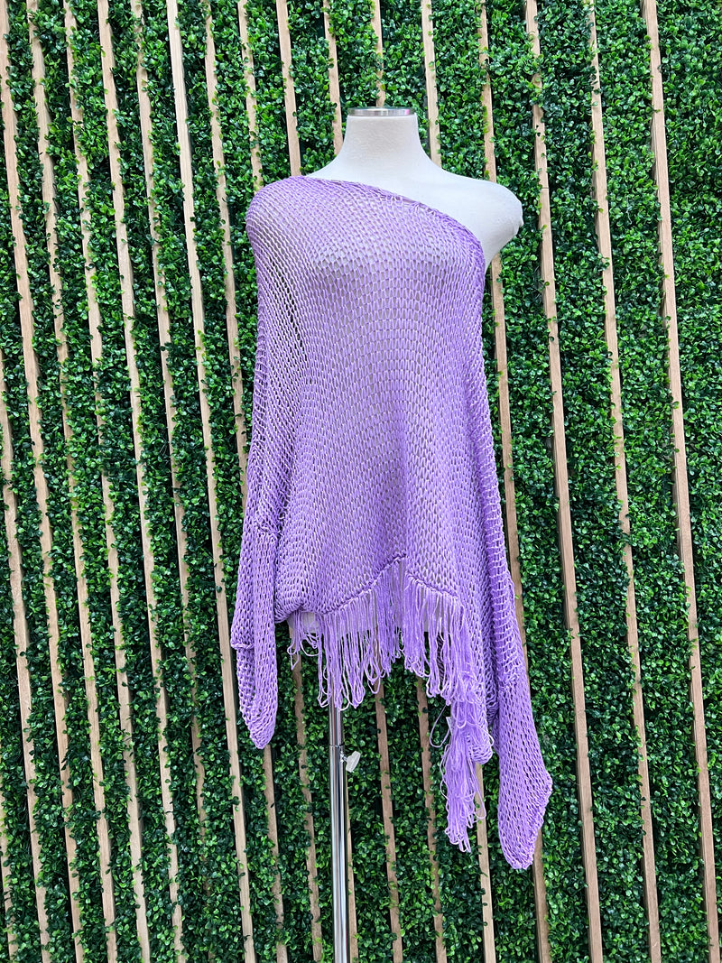 Fringe Crochet Coverup