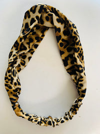 Animal Print Twisted Headband