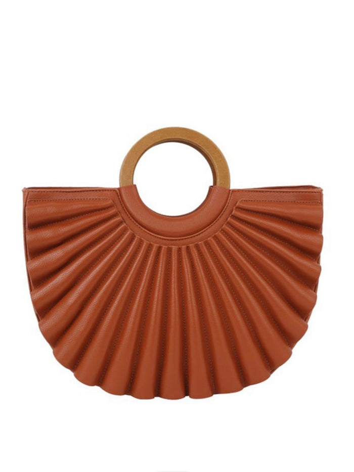 Accordeon Fan Semi Circle Bag