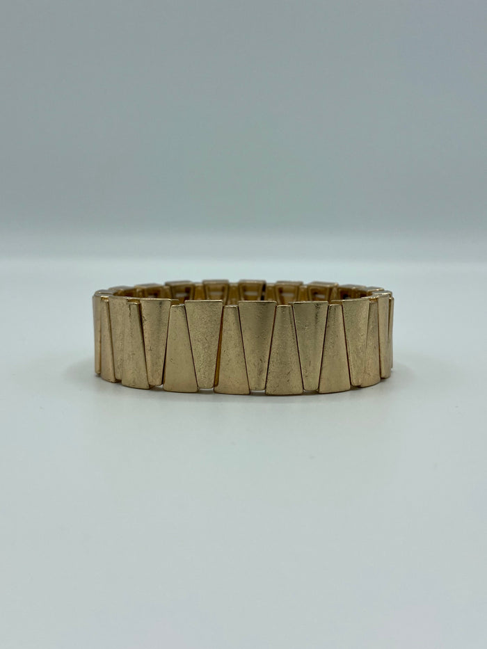 Gold Triangle Bracelet