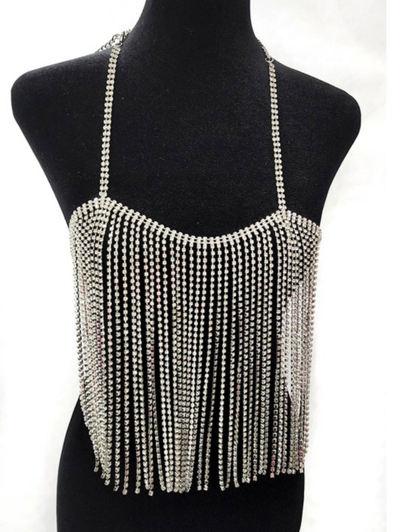 Bling Fringe Body Chain