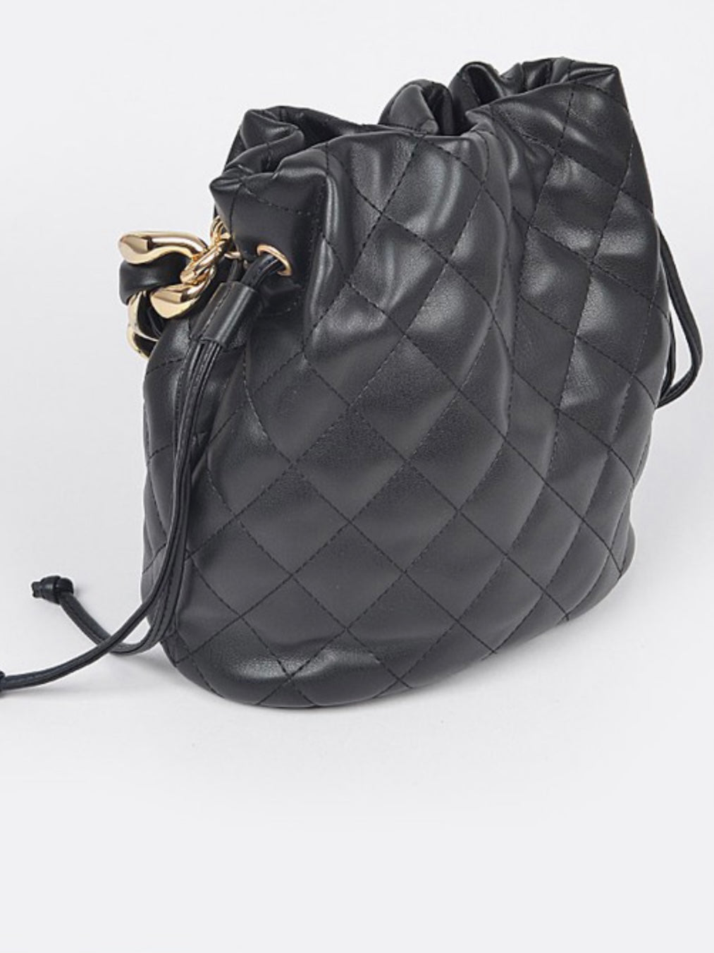 Quilted Bucket Bag